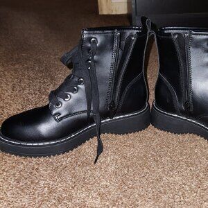 Madden Girl Combat Boots